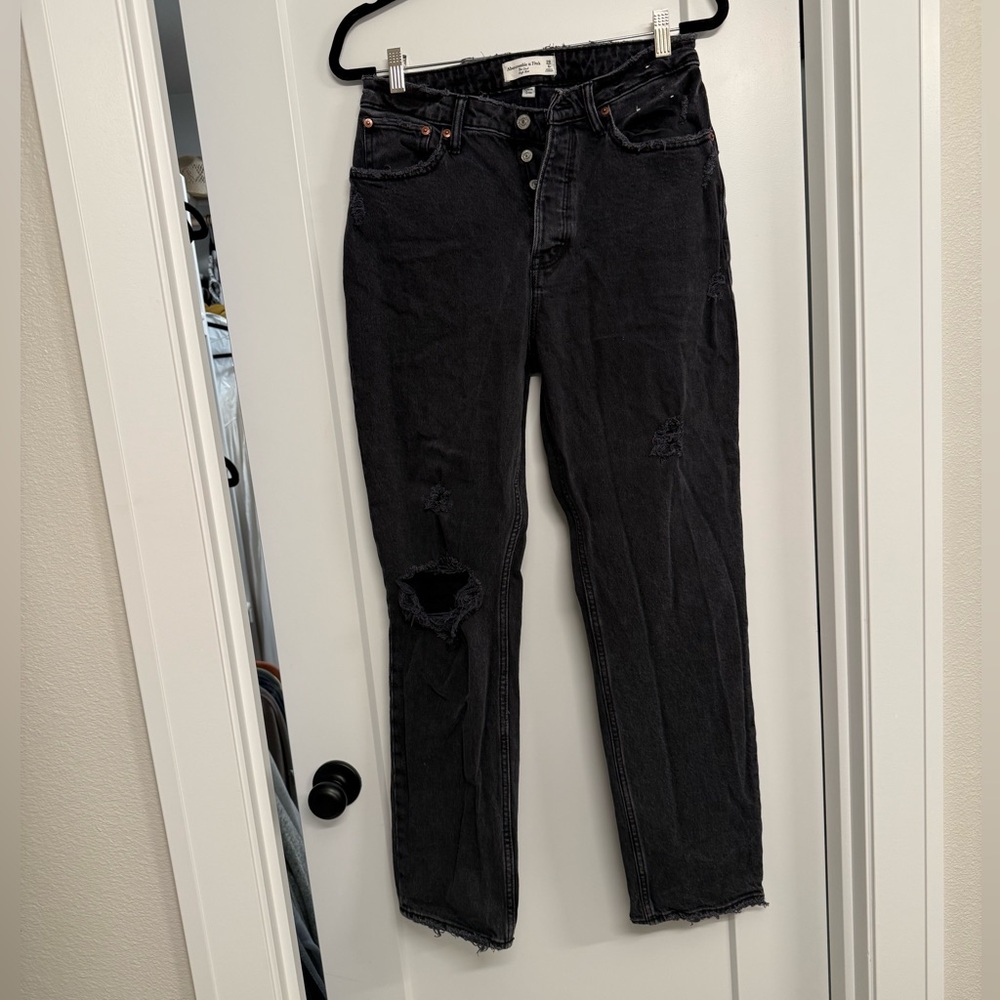 Abercrombie & Fitch The Dad High Rise Jeans — Curve Love | Size 28/6